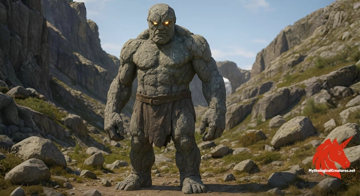 Depiction of Hrungnir Discover another mythical creature