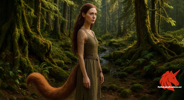 Depiction of Hulder Discover another mythical creature