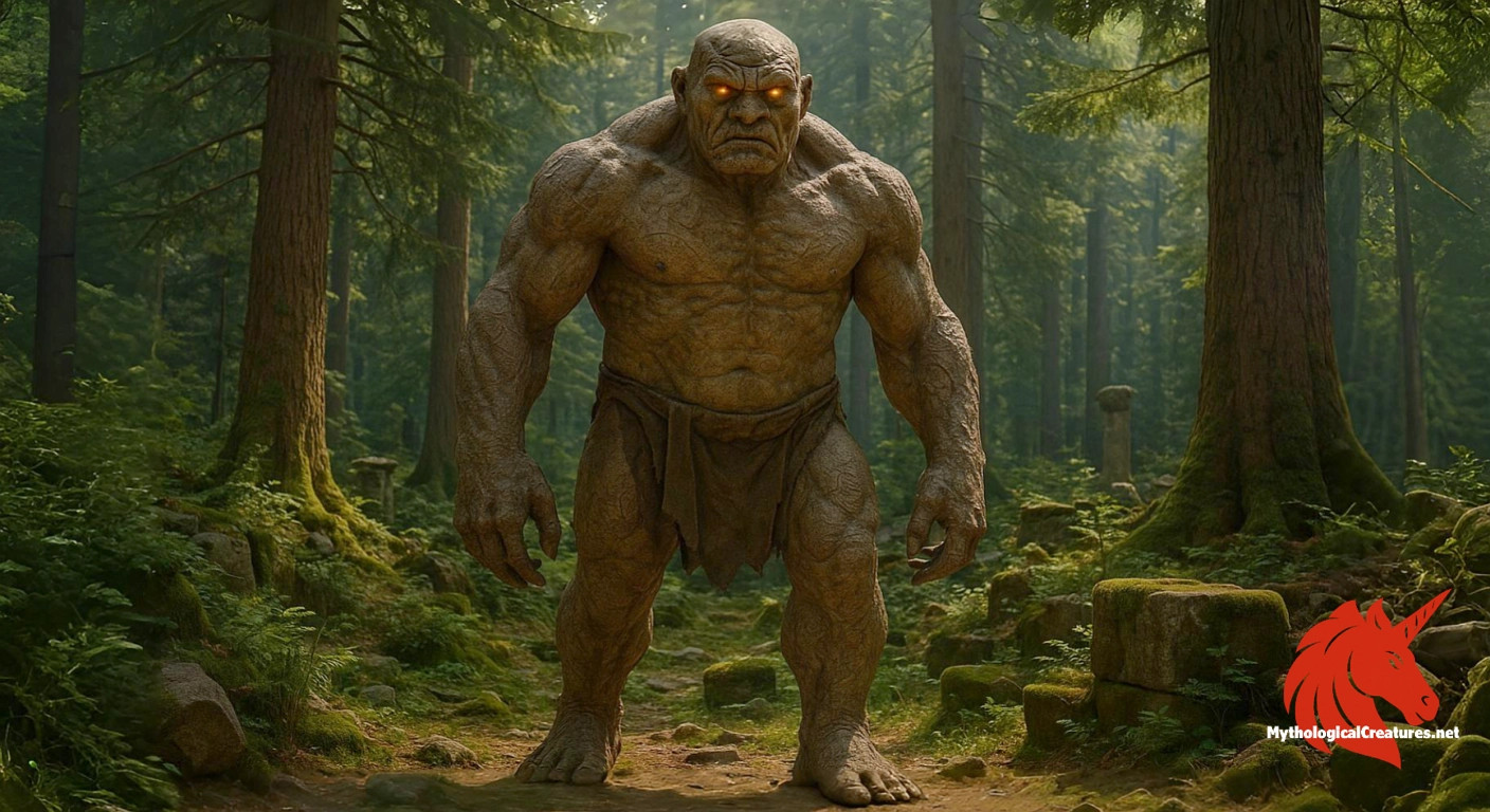 Humbaba Guardian Of The Cedar Forest Mythical Legend