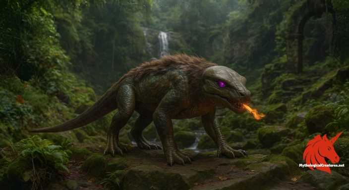 Depiction of Huodou Discover another mythical creature