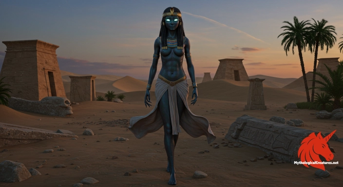 Depiction of Imentet Discover another mythical creature