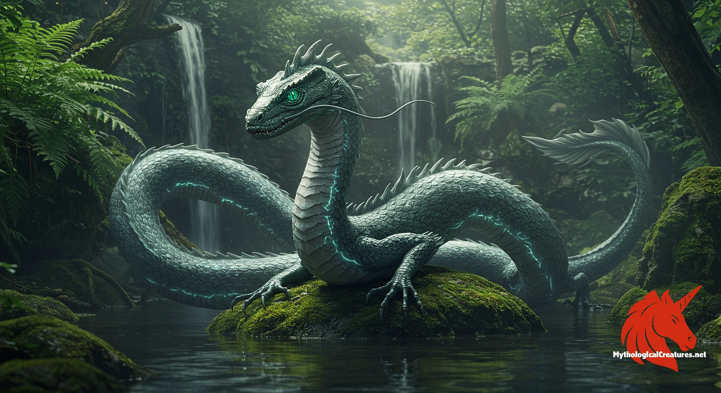 Imugi - Imugi are key figures in Korean folklore, symbolising agricultural prosperity and the nurturing aspects of nature through their control over rain and water.