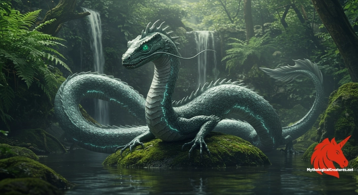 Depiction of Imugi Discover another mythical creature