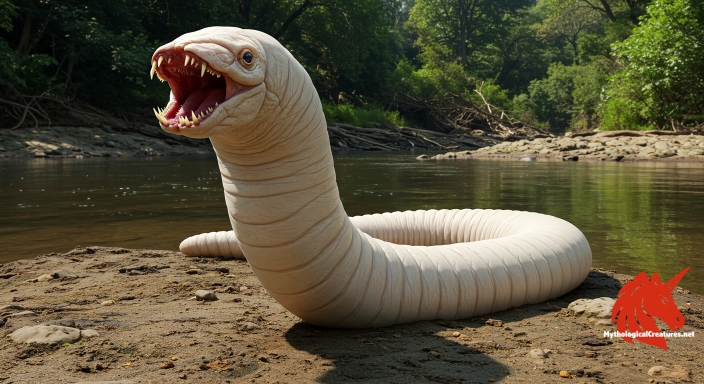 Depiction of Indus worm Discover another mythical creature