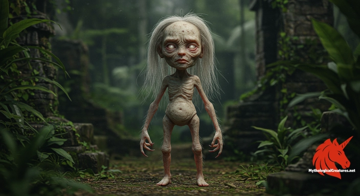 Depiction of Jenglot Discover another mythical creature