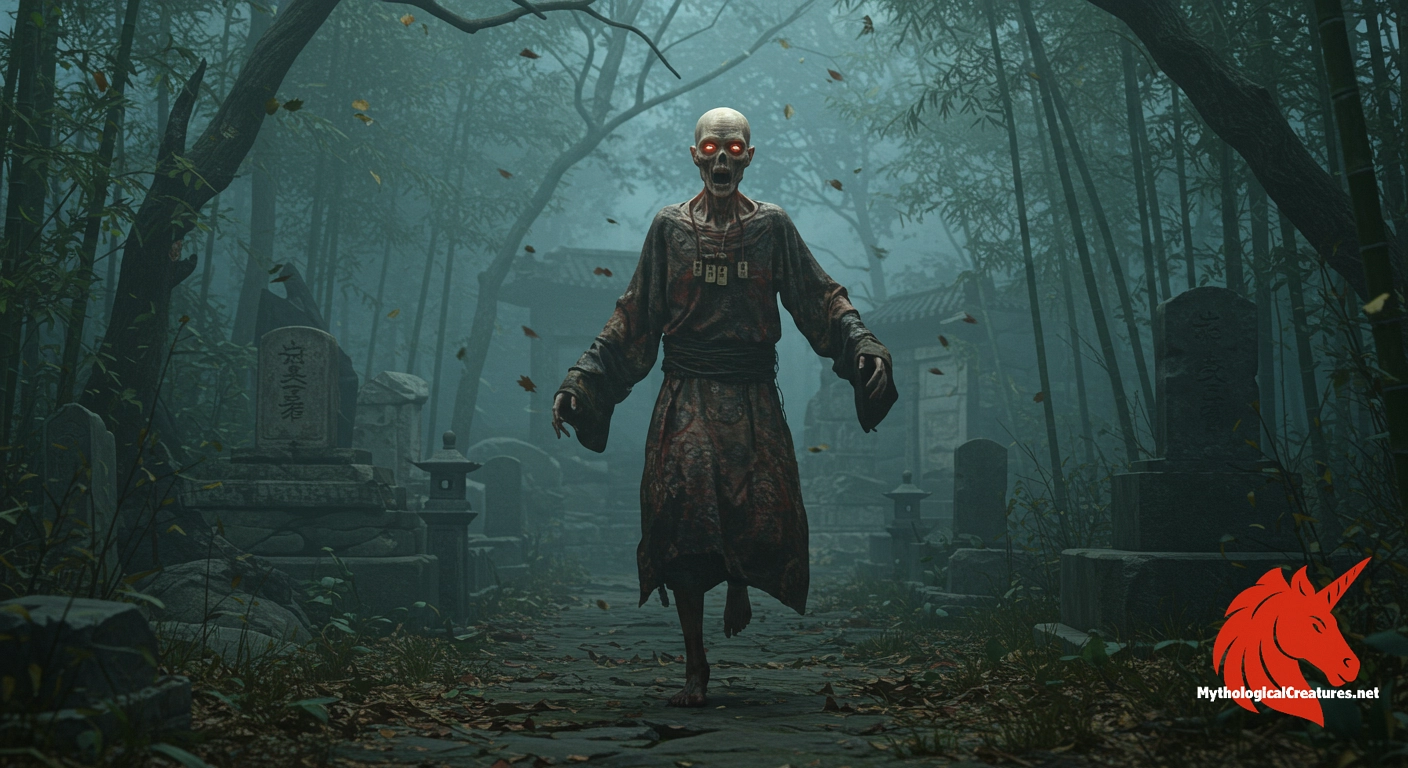 Jiangshi - Symbolises ancient fears of death and improper burial, influencing both folklore and modern popular culture. Jiangshi - Symbolises ancient fears of death and improper burial, influencing both folklore and modern popular culture.