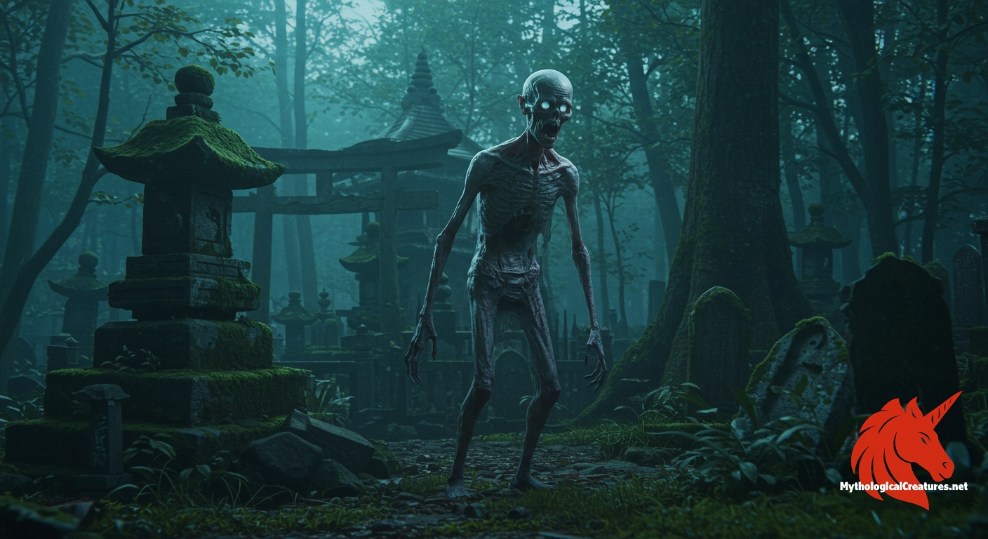 Jikininki - They serve as a grim reminder of the moral consequences of selfishness and are a popular subject in Japanese horror literature. Jikininki - They serve as a grim reminder of the moral consequences of selfishness and are a popular subject in Japanese horror literature.