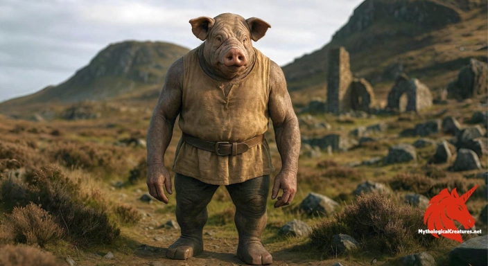 Depiction of Jimmy Squarefoot Discover another mythical creature