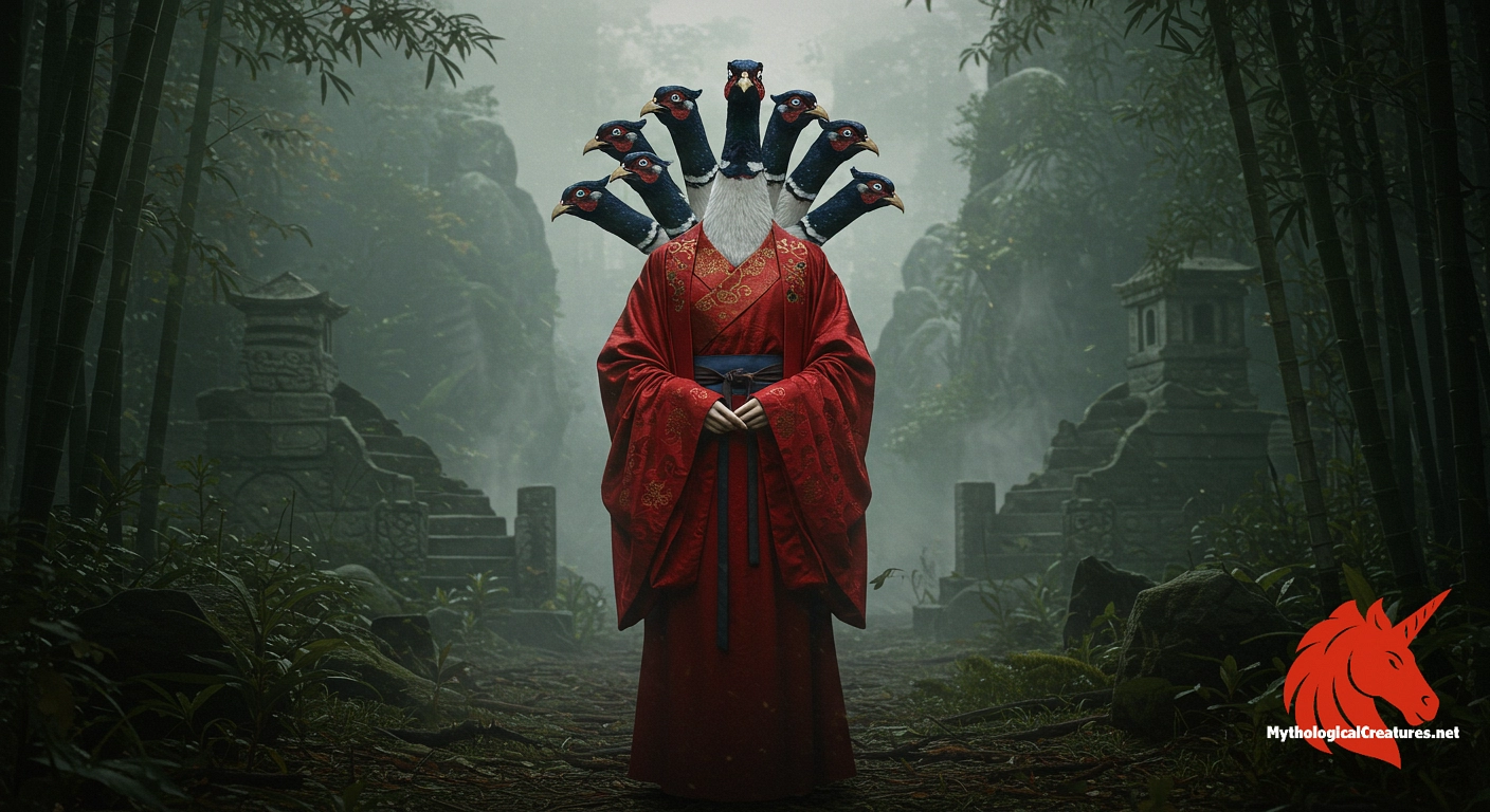 Jiutou Zhiji Jing - Represents themes of transformation, deception, and downfall in mythological narratives Jiutou Zhiji Jing - Represents themes of transformation, deception, and downfall in mythological narratives