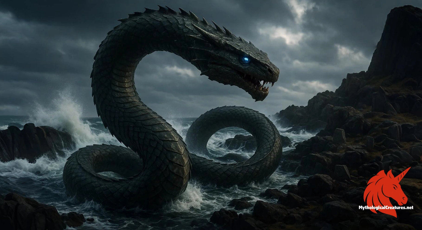 Jörmungandr - Represents the inevitable cycle of destruction and rebirth in Norse cosmology and plays a central role in the apocalyptic myth of Ragnarök. Jörmungandr - Represents the inevitable cycle of destruction and rebirth in Norse cosmology and plays a central role in the apocalyptic myth of Ragnarök.