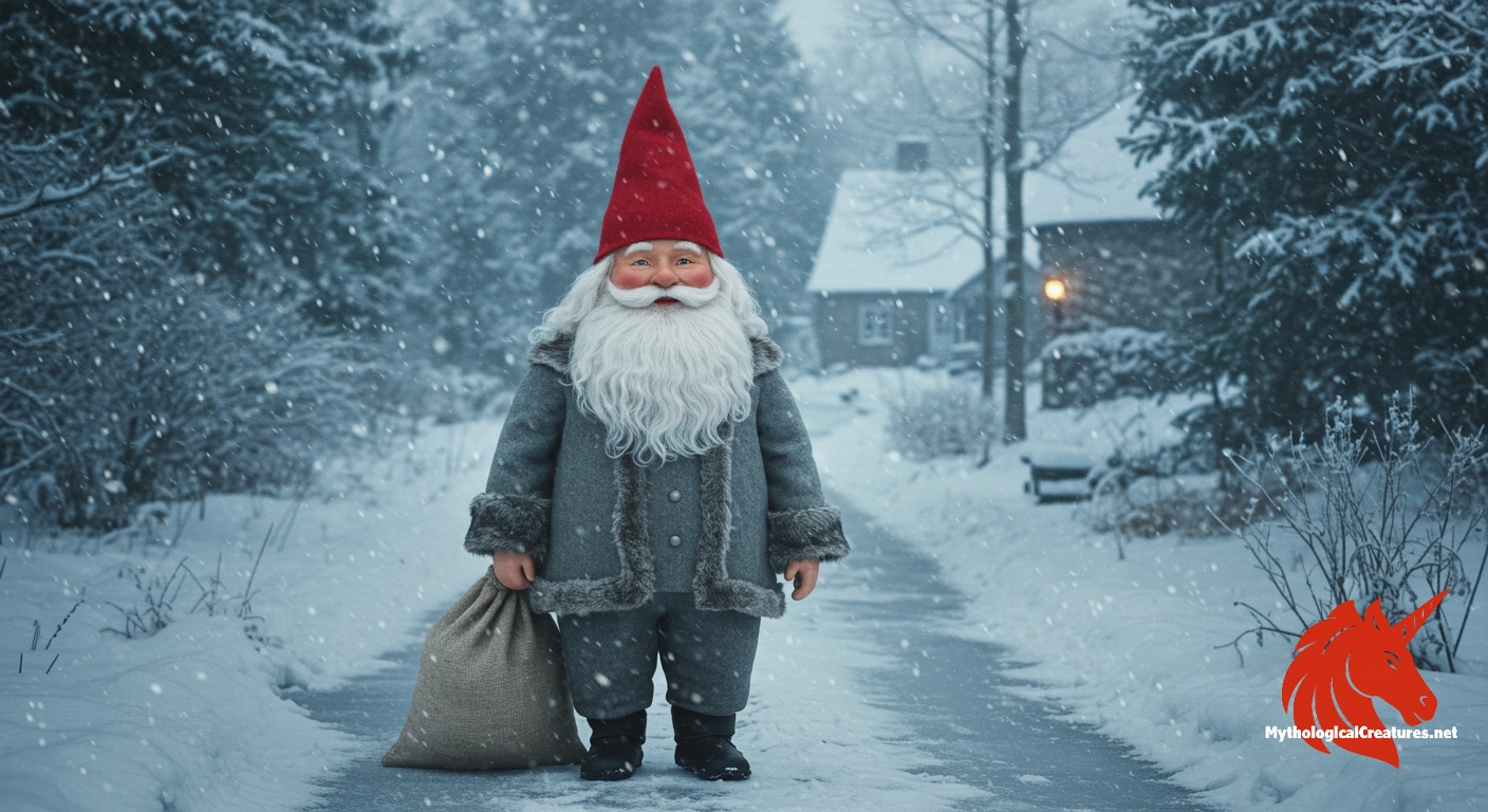 Julemanden - Central figure in Danish Christmas traditions, symbolising generosity and festive spirit.