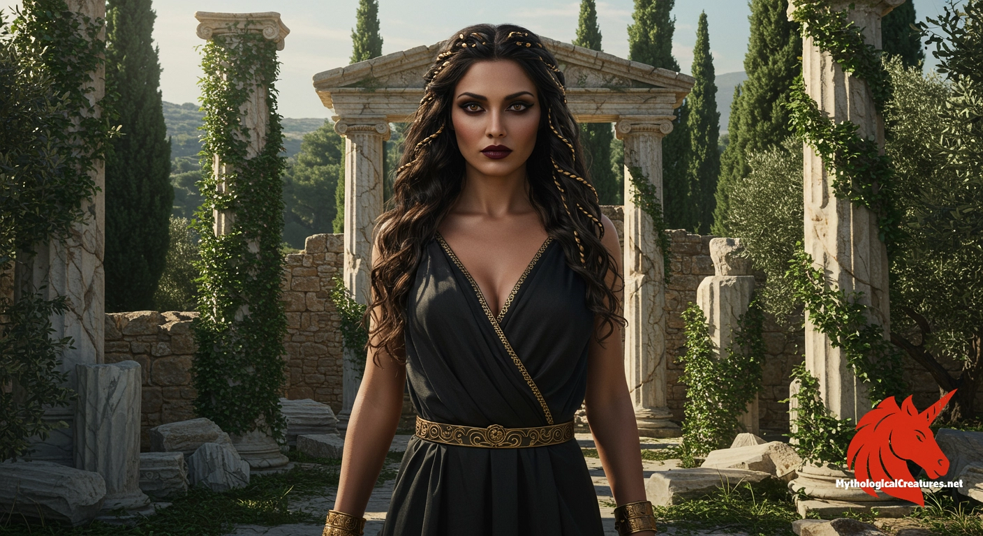 Kakia - Embodies the harmful effects of immoral behavior and serves as the counterbalance to virtue, notably represented by Arete.