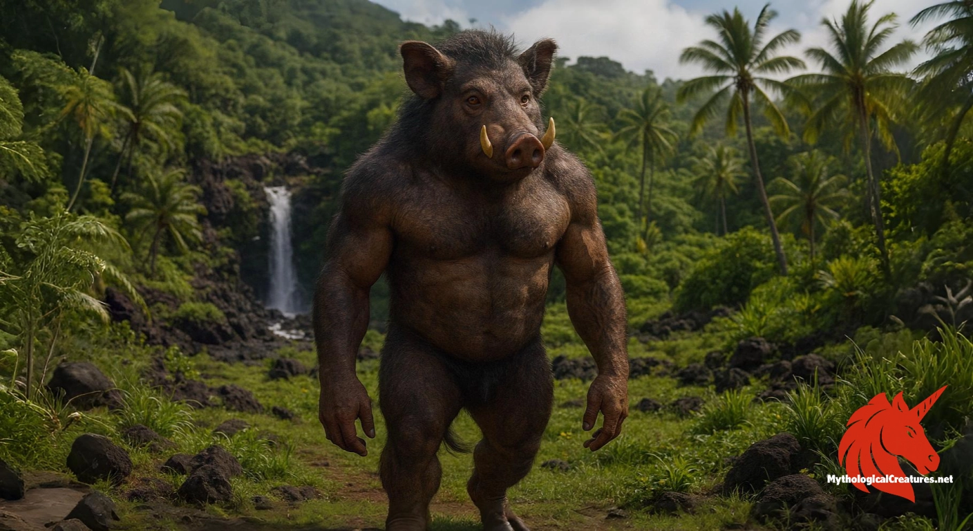 Kamapuaʻa - Represents fertility, transformation, and the untamed forces of nature in Hawaiian mythology Kamapuaʻa - Represents fertility, transformation, and the untamed forces of nature in Hawaiian mythology