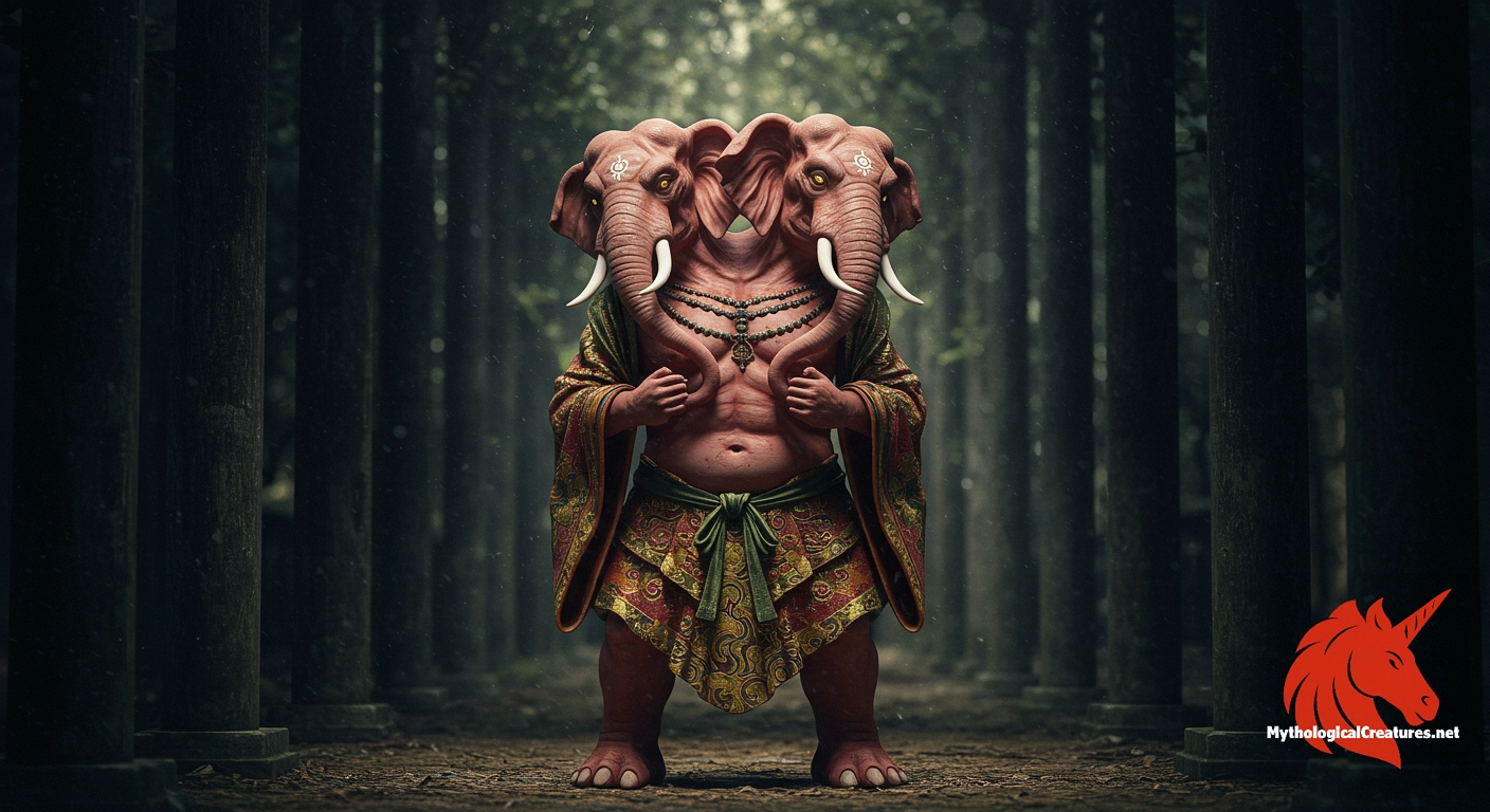 Kangiten - Kangiten is highly revered in the Shingon and Tendai schools for his power to bestow miraculous blessings and protect devotees, while simultaneously embodying the duality of divine compassion and retribution.