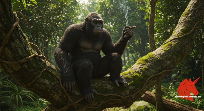 Depiction of Kapre Discover another mythical creature