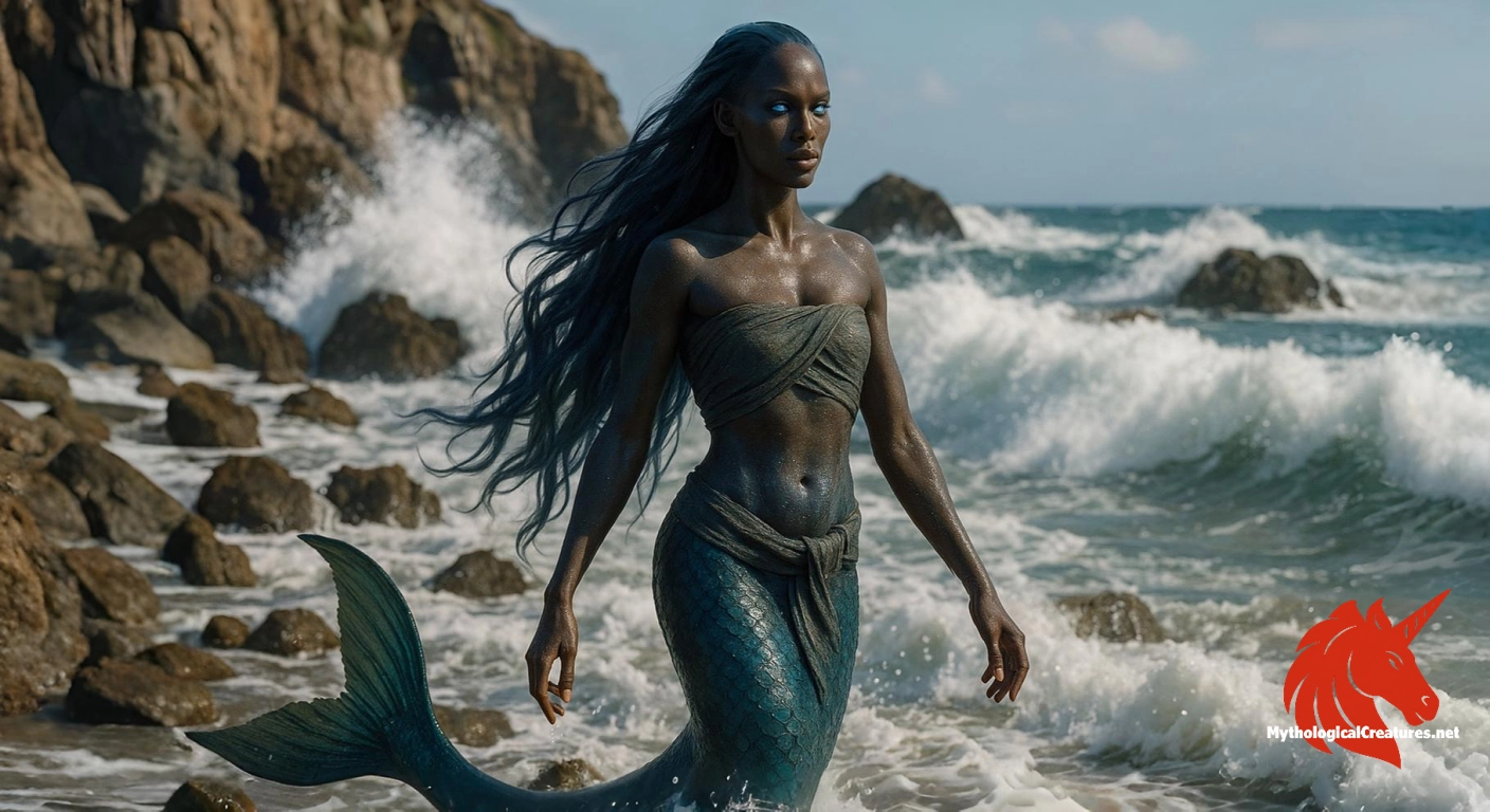 Kianda - A central figure in Angolan maritime folklore, embodying the bountiful yet unpredictable nature of the sea