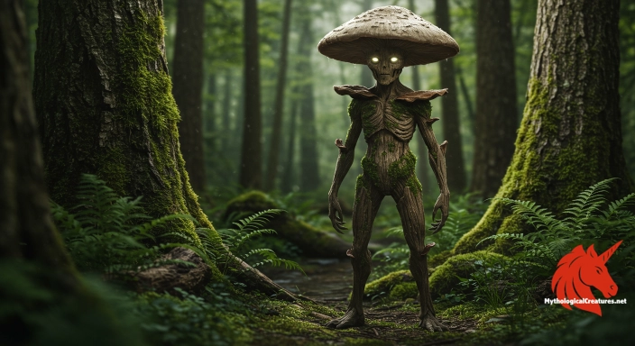 Depiction of Kinoko Discover another mythical creature
