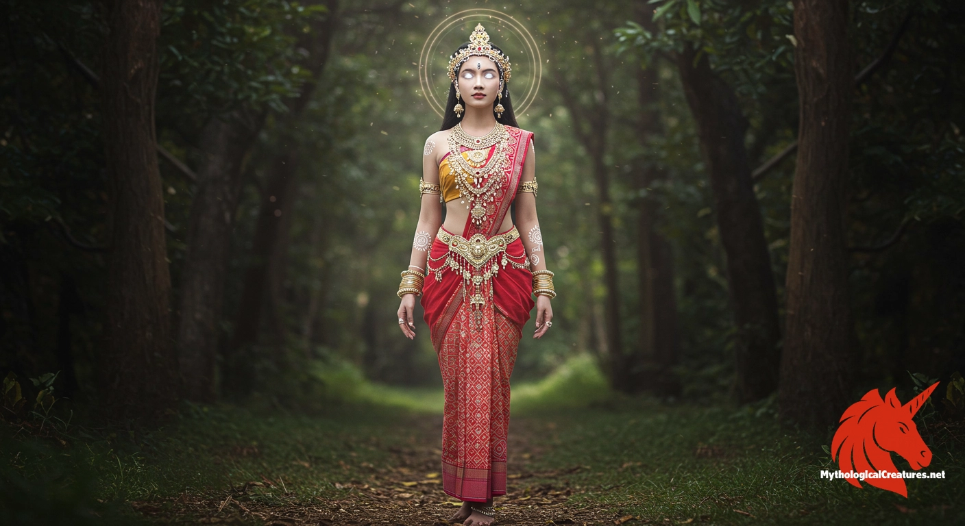 Koujeng Leima - She represents the transformation of a tribal woman into a revered goddess and is celebrated as one of the nine laibenthous.