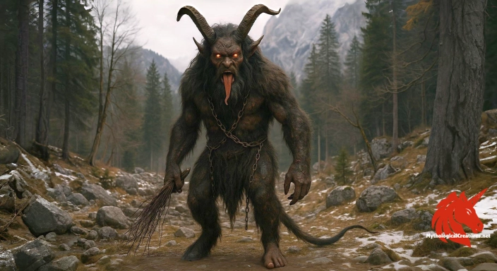 Depiction of Krampus Discover another mythical creature