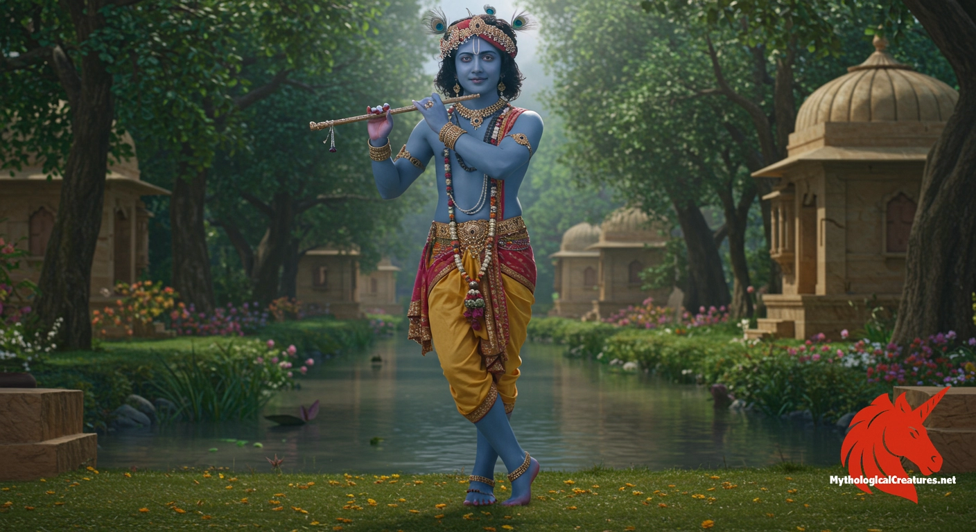 Krishna - Krishna is revered as a manifestation of divine love, compassion, and wisdom, playing a central role in the devotional traditions of Hinduism. Krishna - Krishna is revered as a manifestation of divine love, compassion, and wisdom, playing a central role in the devotional traditions of Hinduism.
