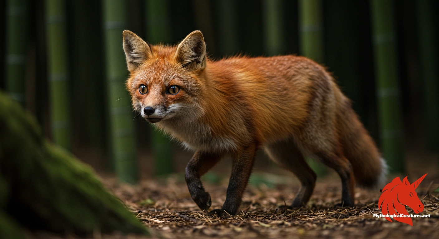 Kuda-gitsune - It embodies the dual nature of fortune and misfortune in Japanese spiritual belief, acting both as a diviner and a harbinger of curses.