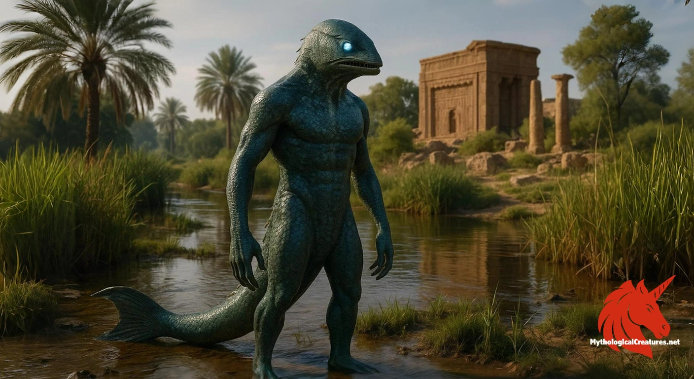 Kulullû - Kulullü represents the integration of aquatic symbolism into Mesopotamian myth and the transmission of divine attributes from Ea to Marduk