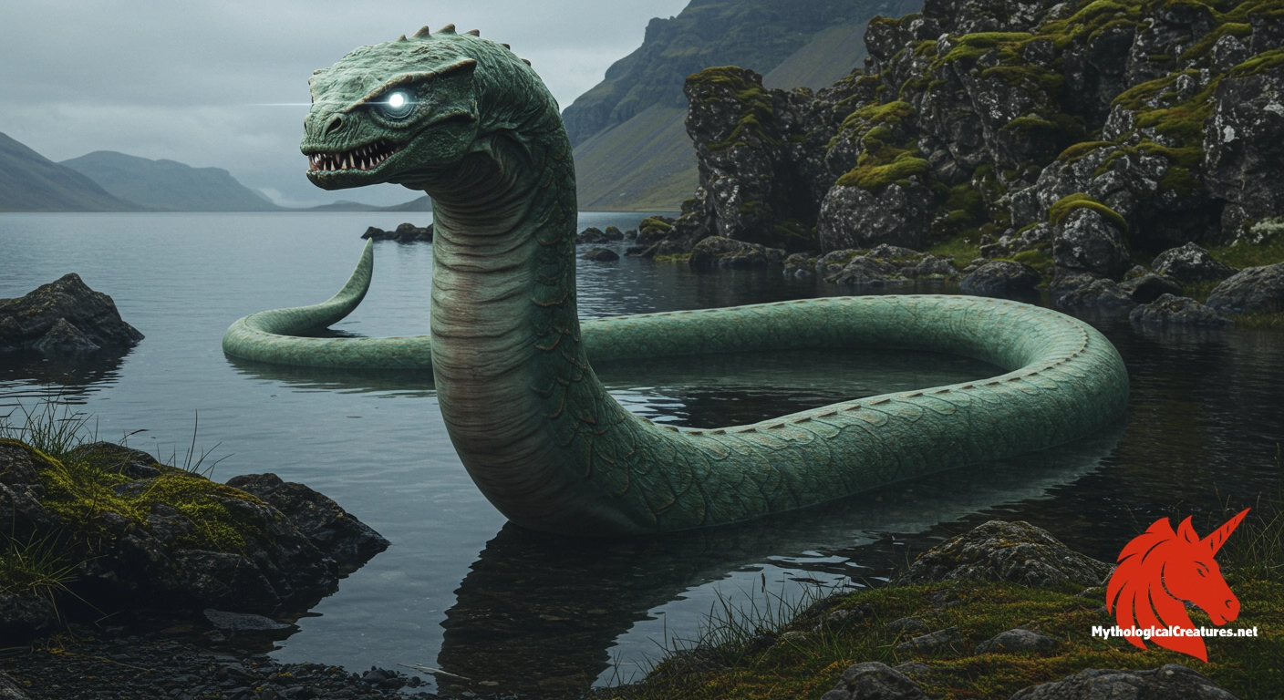 Lagarfljót Worm - An enduring symbol of the mysterious forces in nature, the Lagarfljót Worm has captivated local imaginations and become a central figure in Icelandic folklore.