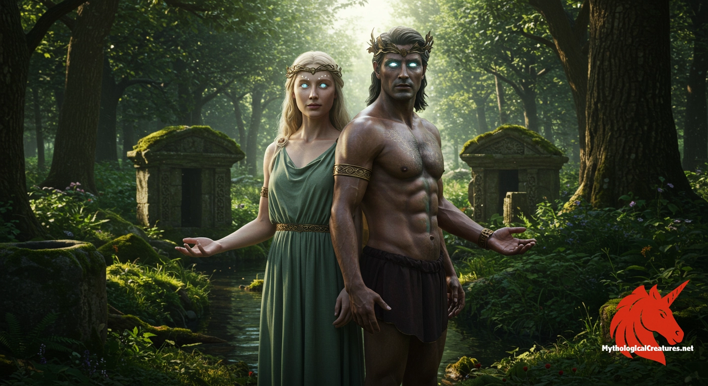 Latis - The dual aspects of Latis highlight the complexity and balance of divine forces in Celtic religion.