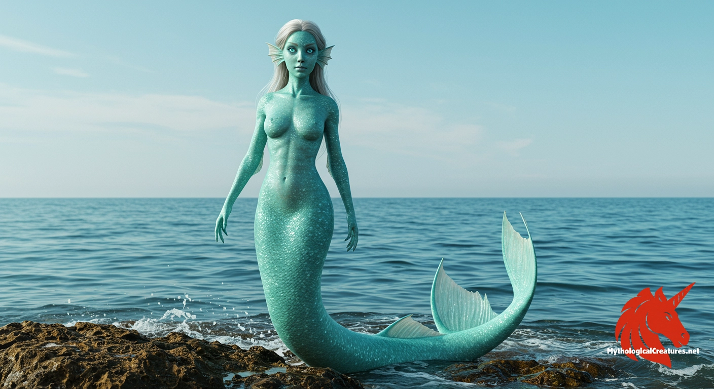 Leiagore - Represents the organisational aspect of the sea, maintaining order among marine creatures.