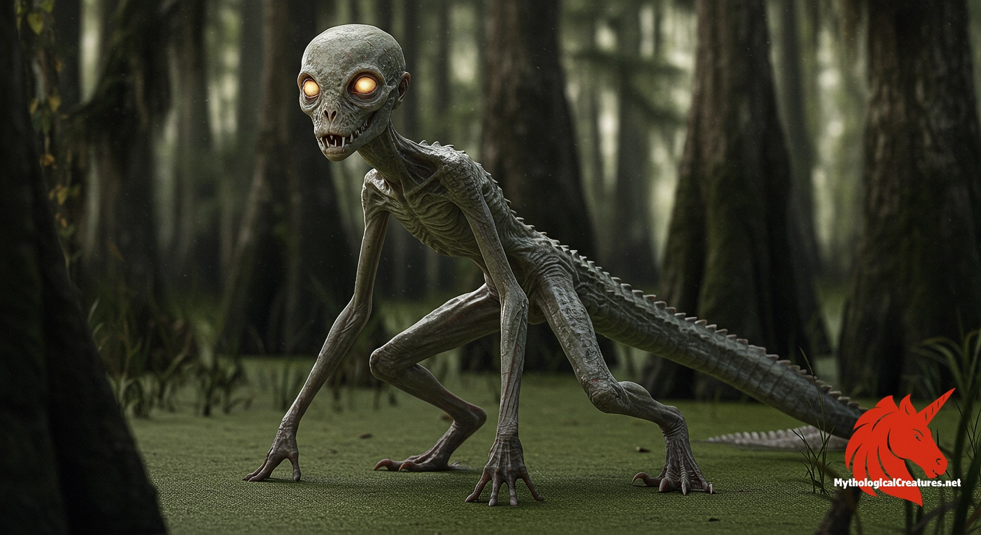 Letiche - Represents a cautionary tale about unbaptized, cursed souls and the blending of human and animal traits in Louisiana folklore.