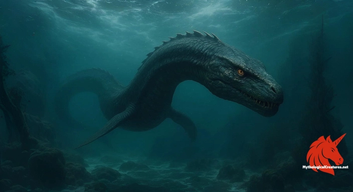 Depiction of Leviathan Discover another mythical creature