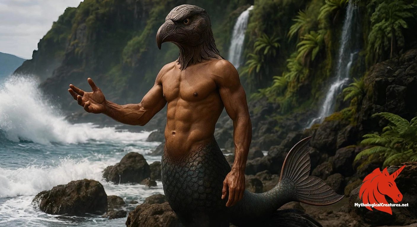 Manaia - Represents protection, spiritual connectivity, and the cyclical nature of life in Māori culture