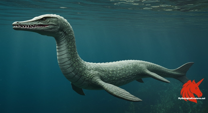 Depiction of Manipogo Discover another mythical creature