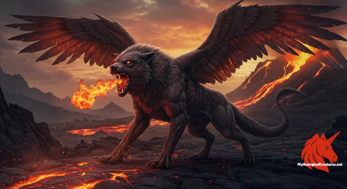 Depiction of Marchosias Discover another mythical creature