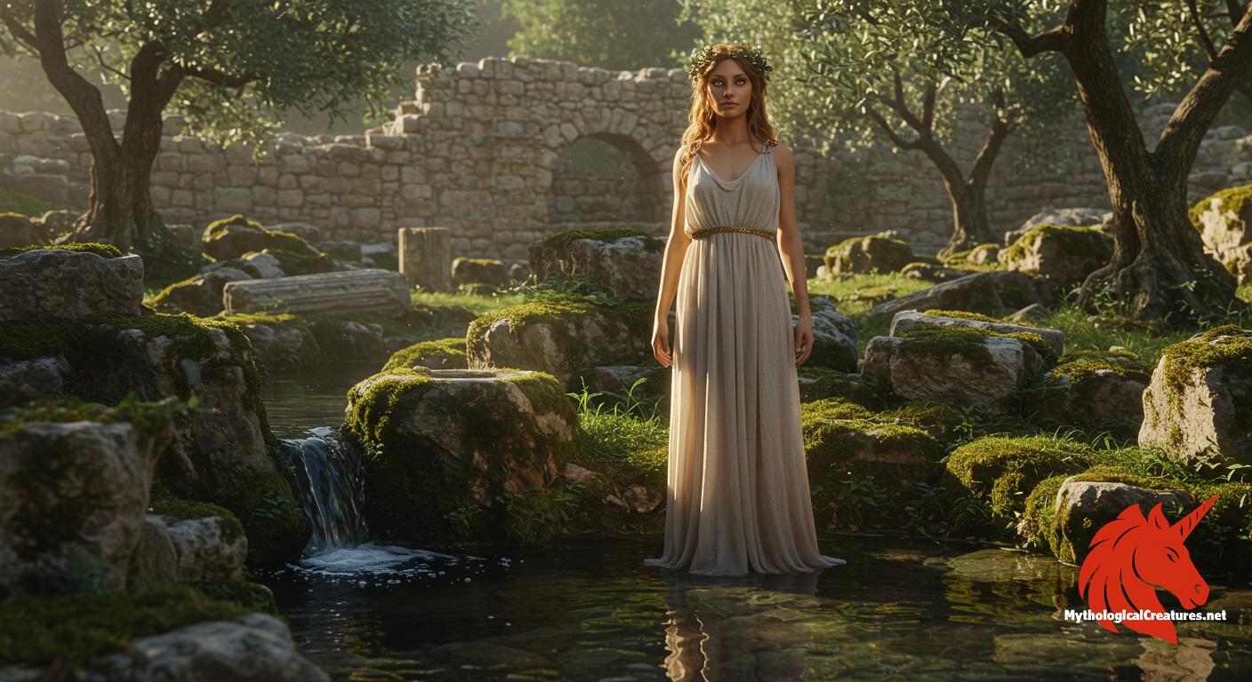 Melia - Melia was an important cult figure in Thebes, representing the union of divine authority and natural water elements.