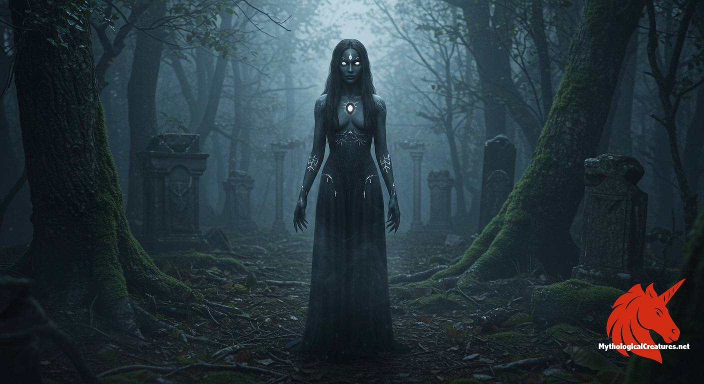 Melinoë - Embodies the darker psychological aspects of the divine, serving as a link between the underworld and the realm of human nightmares