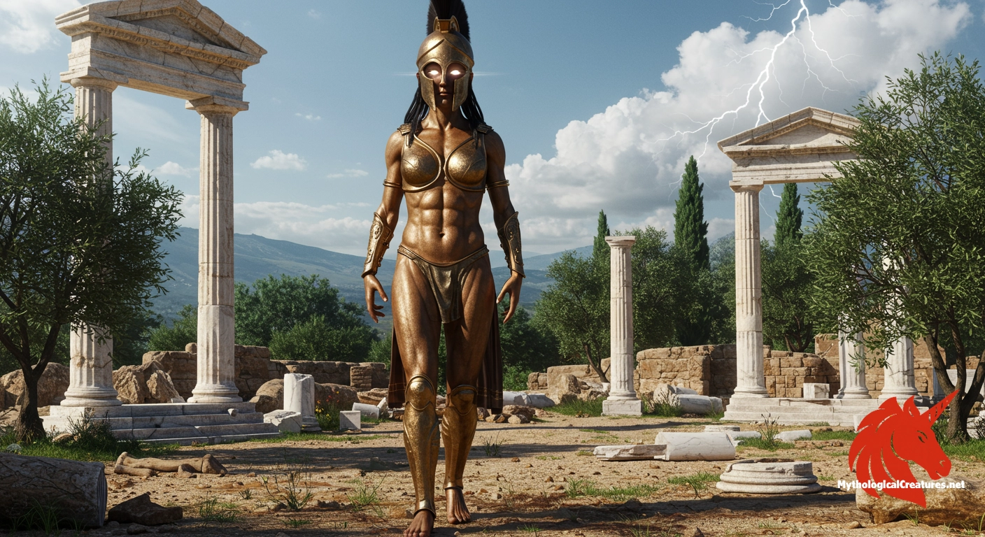 Menrva - A central figure in Etruscan religion, Menrva influenced the later Roman Minerva and formed an integral part of the divine triad with Uni and Tinia.