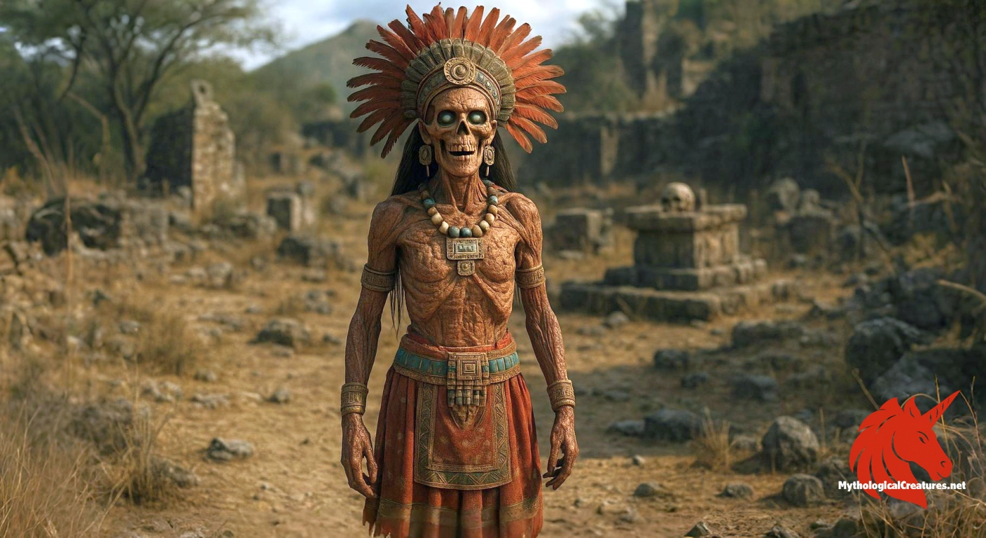 Mictēcacihuātl - Her role bridges pre-Columbian death rituals with contemporary celebrations, emphasizing the cultural importance of death and remembrance. Mictēcacihuātl - Her role bridges pre-Columbian death rituals with contemporary celebrations, emphasizing the cultural importance of death and remembrance.