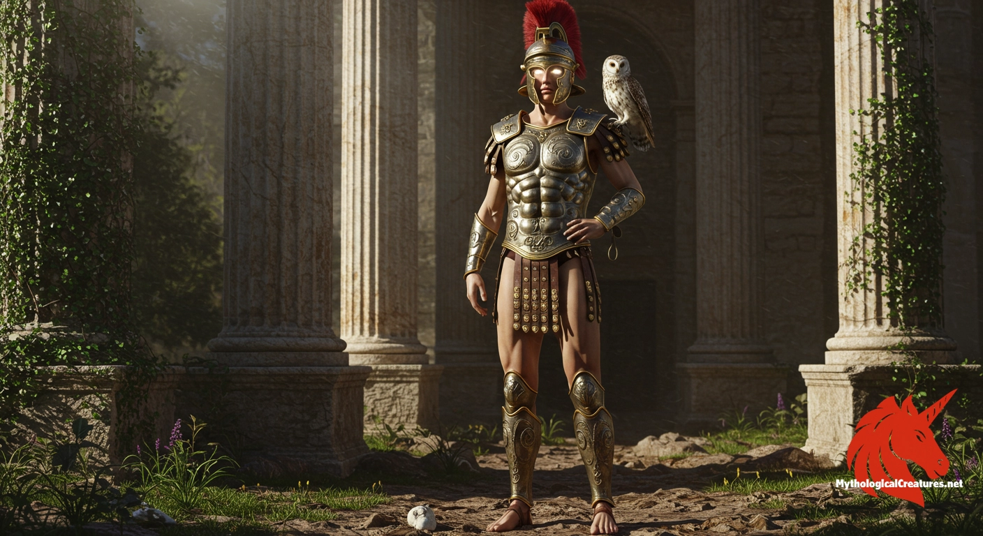 Minerva - Central figure in the Roman Capitoline Triad, embodying the essence of wisdom, strategic warfare, and cultural arts Minerva - Central figure in the Roman Capitoline Triad, embodying the essence of wisdom, strategic warfare, and cultural arts