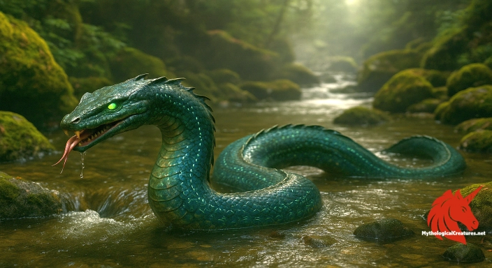 Depiction of Mizuchi Discover another mythical creature