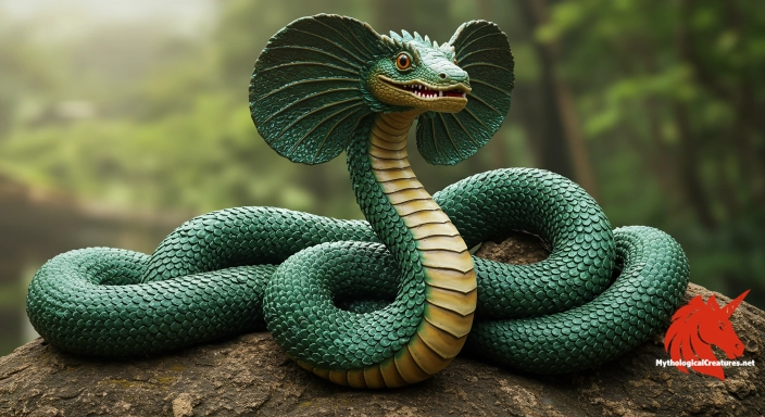 Depiction of Mucilinda Discover another mythical creature