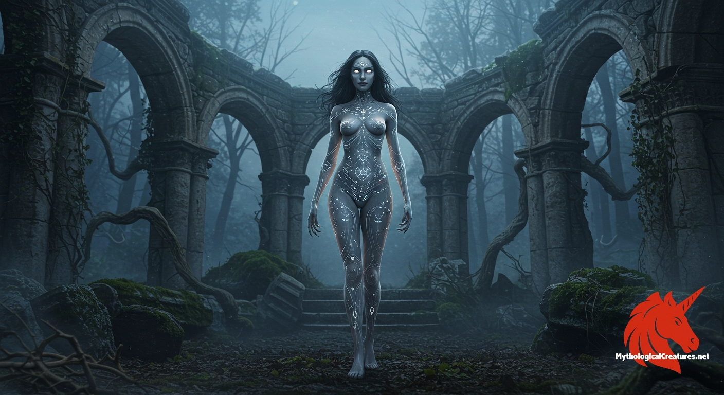 Naamah - Naamah is a notable demon in the Zohar, often conflated with another figure bearing the same name—identified as the sister of Tubal-cain—which underscores themes of duality and forbidden allure in mystical traditions.