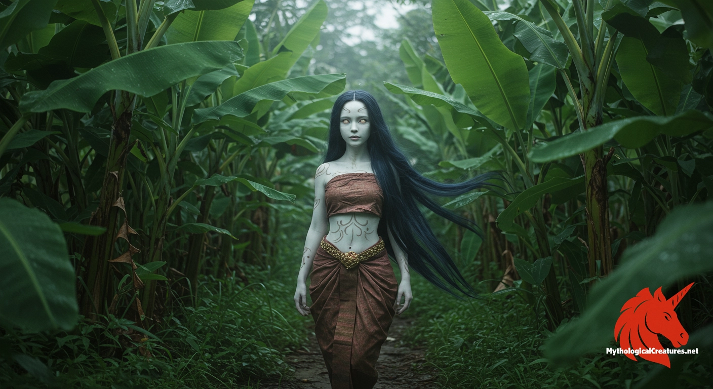 Nang Tani - Represents the mystical and unpredictable power of nature within Thai cultural narratives.