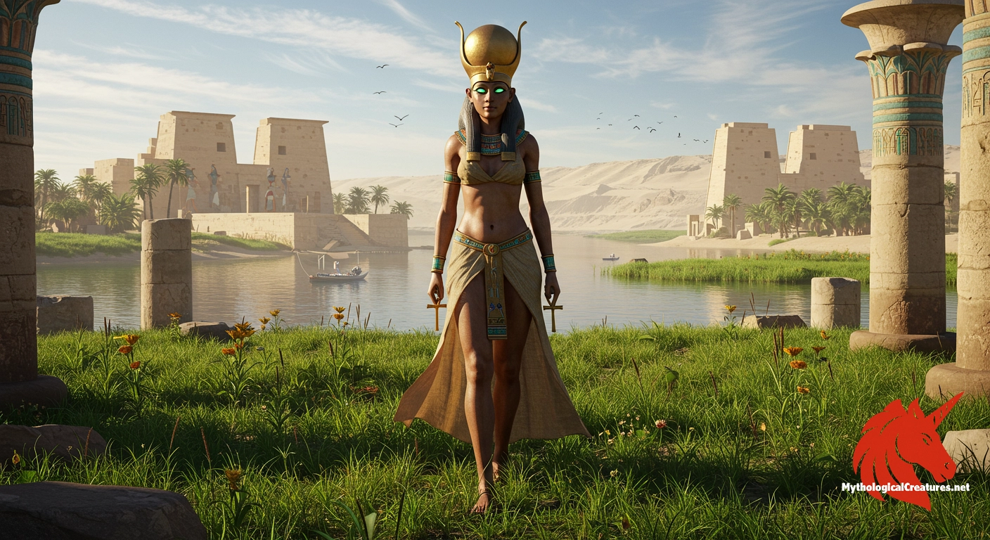 Nebtuwi - Nebtuwi played an integral role in promoting agricultural prosperity and fertility in ancient Egypt, with her worship centred at Latopolis (Esna).