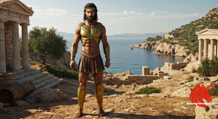 Depiction of Neleus Discover another mythical creature