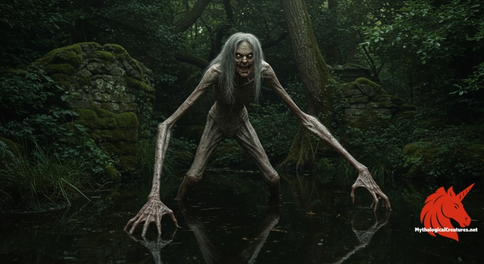 Depiction of Nelly Longarms Discover another mythical creature