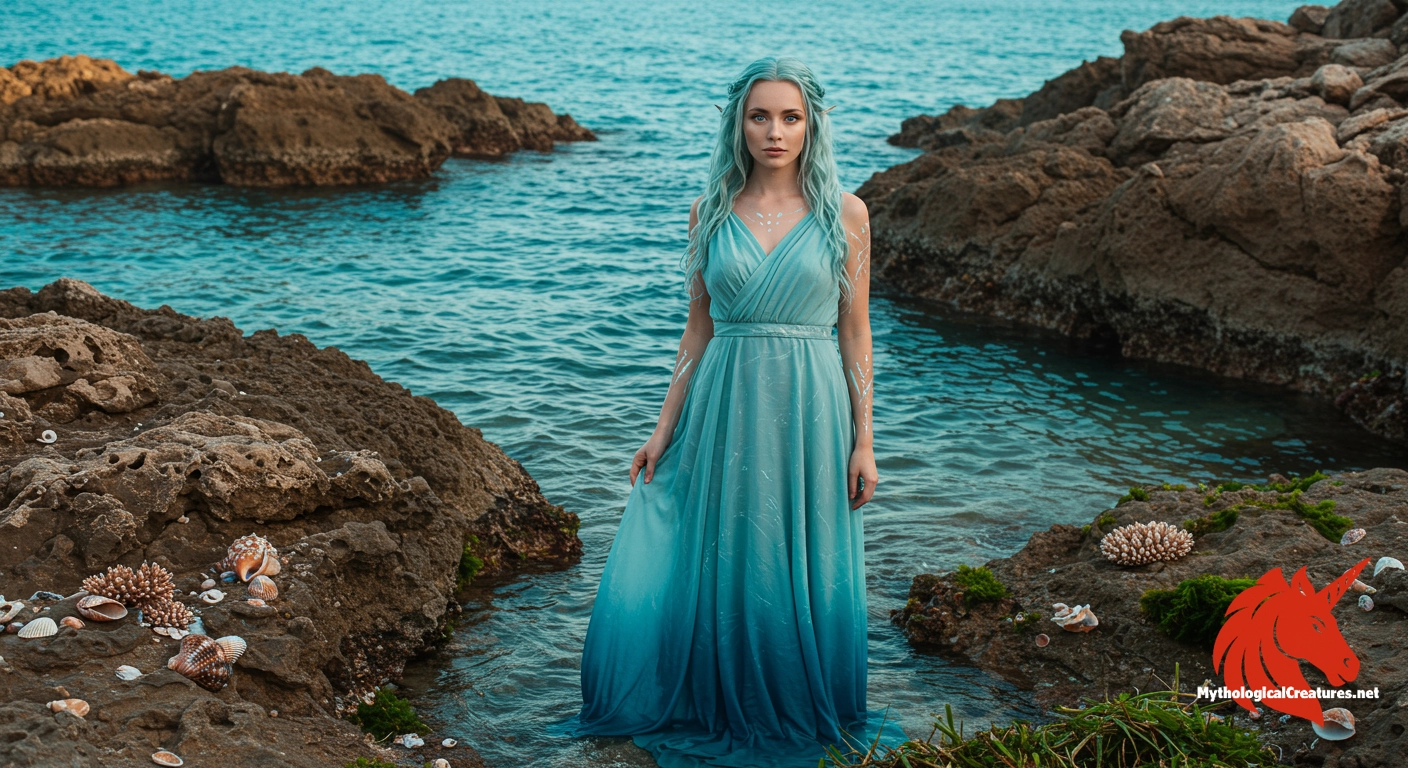 Nereids - Symbolise the nurturing and mysterious aspects of the sea and its influence on seafaring. Nereids - Symbolise the nurturing and mysterious aspects of the sea and its influence on seafaring.