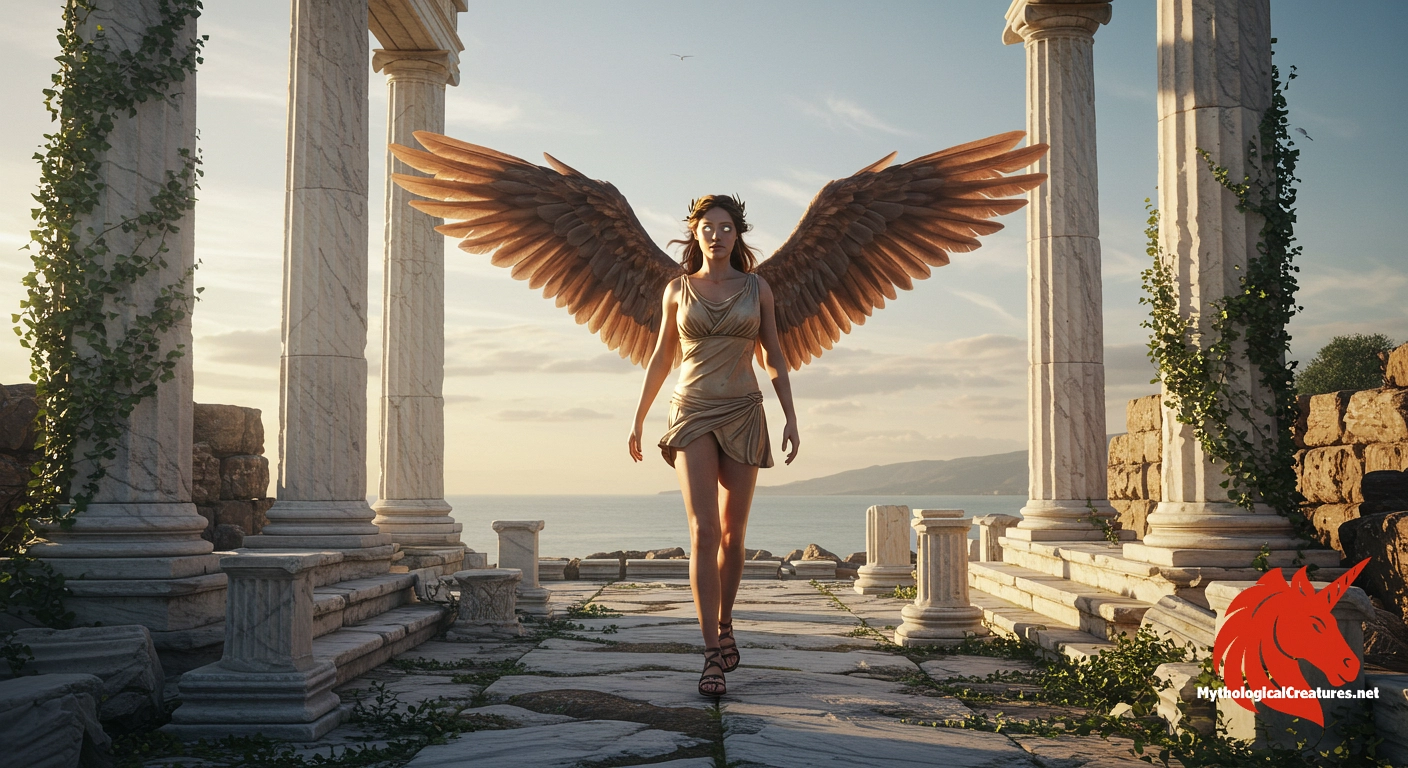 Nike - Nike embodies the ideal of victory across multiple fields, influencing both divine conflicts and human achievements.