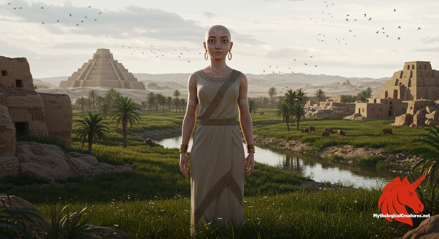 Nineigara - Embodies nourishment, fertility, and the centrality of dairy in ancient Mesopotamian society