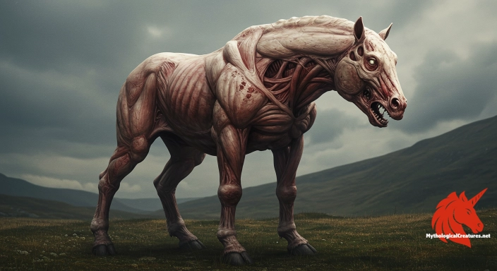 Depiction of Nuckelavee Discover another mythical creature